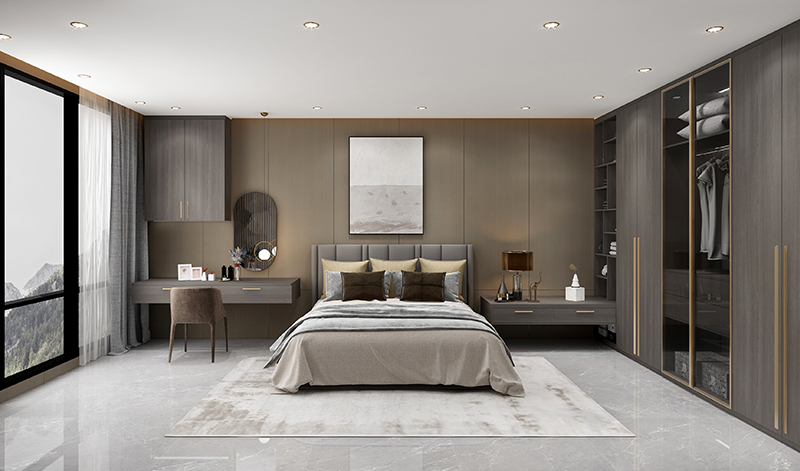 北歐雅典臥室衣柜設計案例實用兼美觀的衣柜